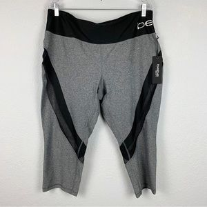NWT BeBe Sport Cropped Active Leggings 2X